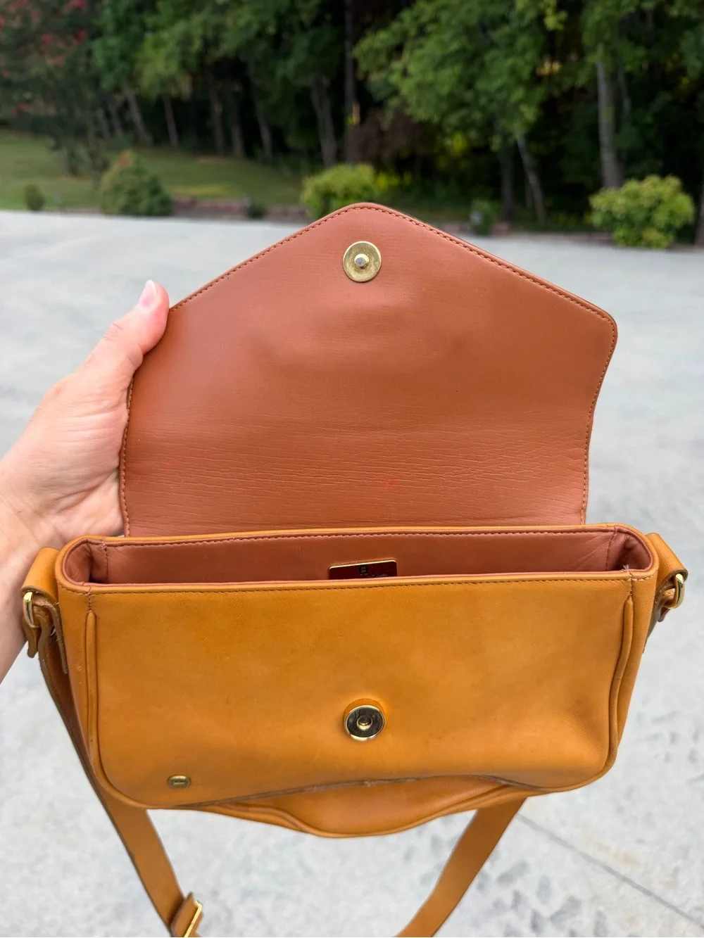 Etienne Aigner smooth tan